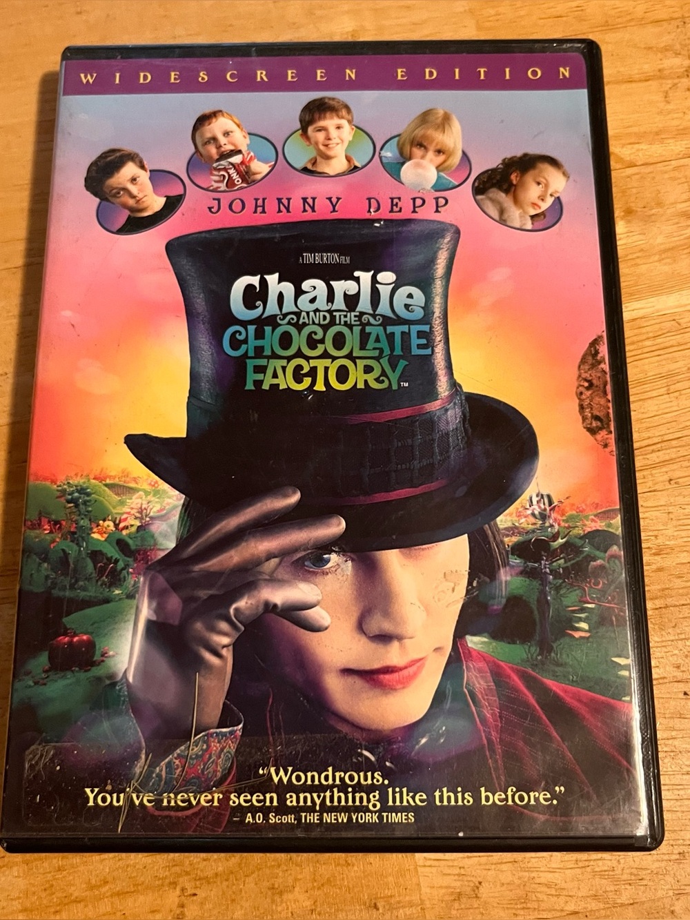 Charlie and the Chocolate Factory DVD Widescreen Edition